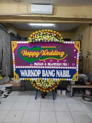 Papan Bunga di Gemampir Karangnongko